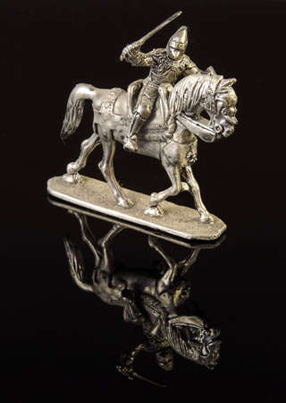 Medieval warrior with sword - Tin Soldier