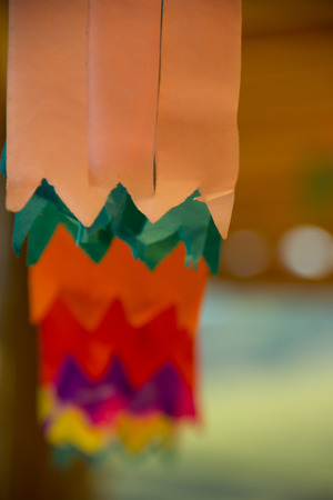 Colorful Flags for the June Party in Brazilの写真素材