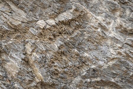 Interesting details in the broken rock due to the works