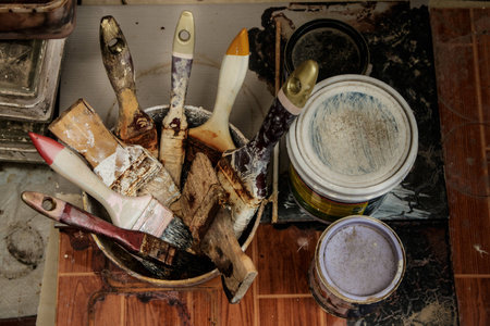 various type of paintbrushes
