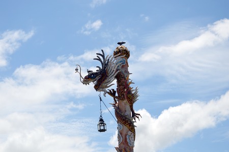 dragon s postの写真素材