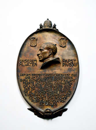 St  Gallen churchの写真素材