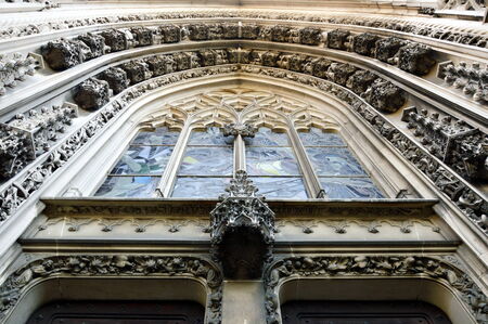 Saint Franois  arch in Lausanneの写真素材