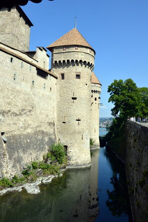 Chillon castleのeditorial素材