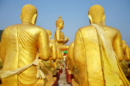 Buddha Day of the full moon of the third lunar month monument