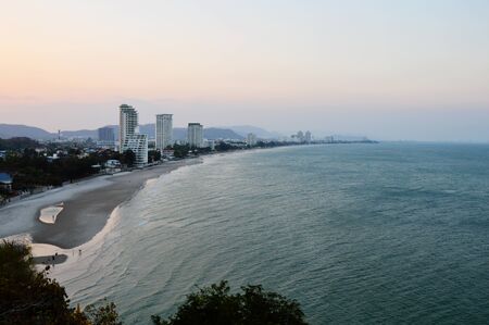 curve bay landscapeの写真素材