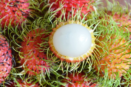 Rambutan peel out