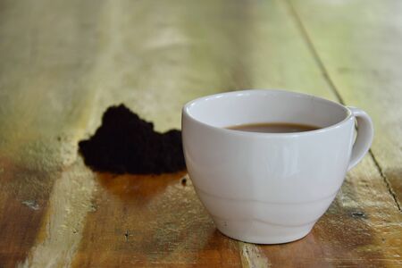 coffee cup and coffee scrubの写真素材