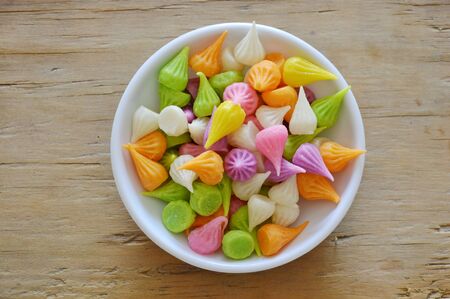 mini allure colorful Thai candy on cup