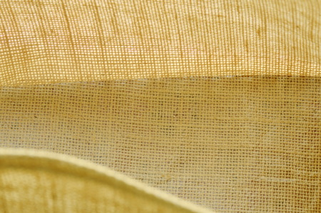 curve of fabric bag background and textureの写真素材