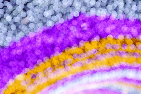 Blurry colorful light background and texture in night