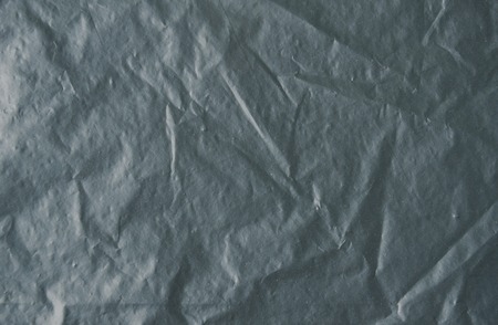 close up of black plastic garbage bag texture and backgroundの写真素材