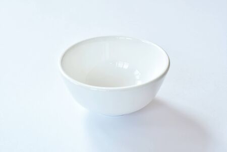 ceramic cup on white background