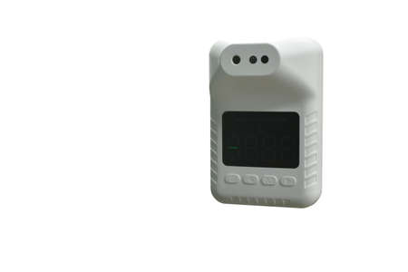 electric temperature measuring machine   in white background