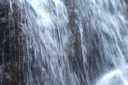 Sa Lad Dai waterfalll in forest at Banna travel location on Thailand