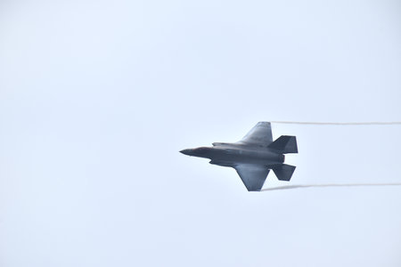 Bangkok Thailand March 8, 2025 : Anniversary 88 years of Thai air force celebrated by air show...