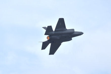 Bangkok Thailand March 8, 2025 : Anniversary 88 years of Thai air force celebrated by air show...