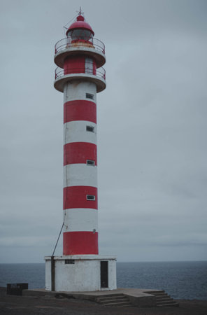 Lighthouse on the island of Lanzarote, Canary Islands, Spain