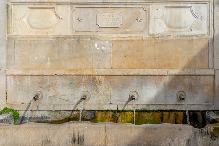 BICAS VELHAS FOUNTAIN Completed in 1887 this fountain took over the mayorship well s rate of supplying waterの写真素材