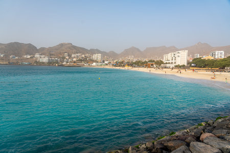 Beach in the city of Jumeirah, Dubai, United Arab Emirates