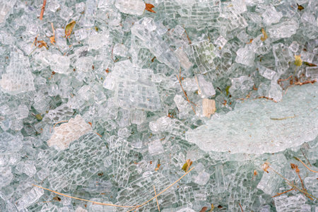 Texture, background. Ice on the river. Frozen ice on the river.