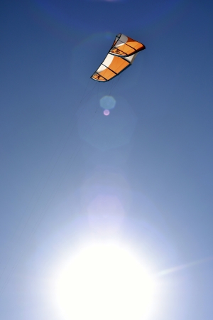 Kitesurf kiteの写真素材