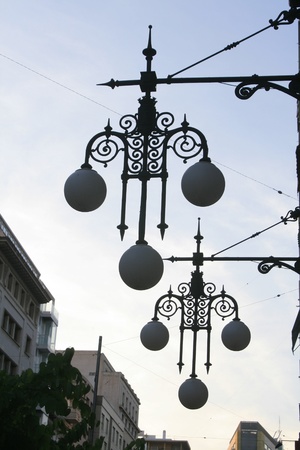 Urban Streetlightsの写真素材