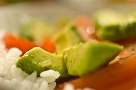 Delicious food close upの写真素材