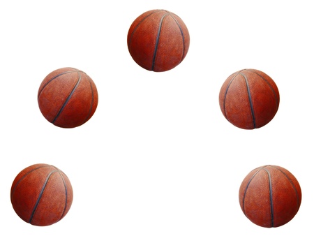 ball playing basketballの写真素材