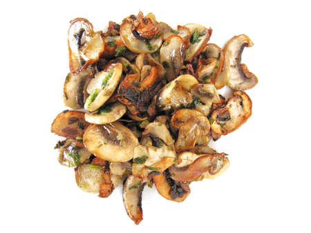 Garlic mushroomsの写真素材