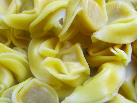 Tortellini, Italian cuisine.の写真素材