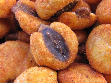 Toasted corn nutsの写真素材