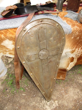 Medieval shieldの写真素材