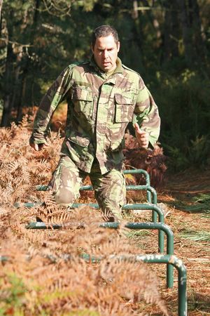 Military physical trainingの写真素材