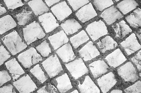  hand made pavement. の写真素材