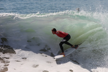 Rip Curl Pro Portugal, October 13, 2010 in Peniche, Julian Wilson-AUS のeditorial素材