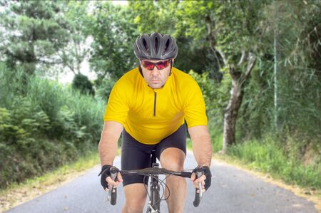 road cyclistの写真素材