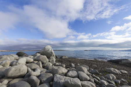 Argentinian Lake in El Calafate.の写真素材