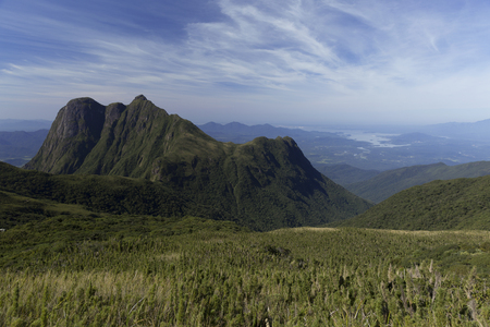 Pico Parana mountain near Curitiba - Serra do Ibitiraquire.の写真素材