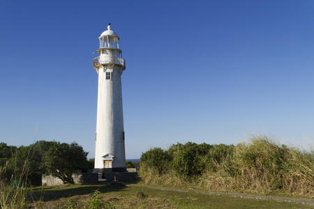 Shell Lighthouse in Ilha do Mel, Parana, Brazil.の写真素材