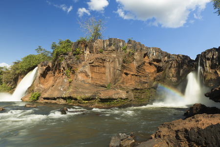 Silver's Waterfall - Chapada das Mesas.の写真素材