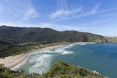 Lagoinha do Leste beach in Florianopolis.の写真素材