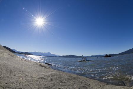 The beach, landscape.の写真素材