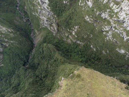 Canyons of Southern Brazil in Santa Catarina near Bom Jardim da Serra.の写真素材