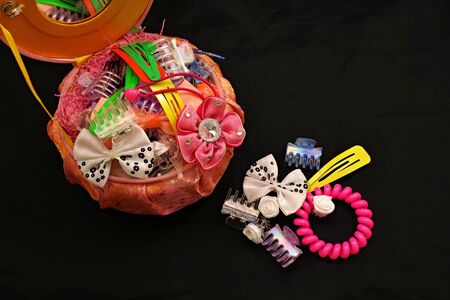 hair accessories for girlsの写真素材