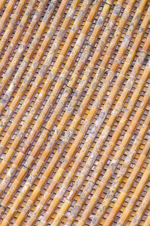 Typical tiled roof in Beijingの写真素材