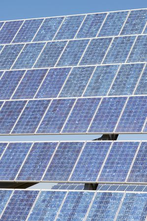 detail of a photovoltaic panel