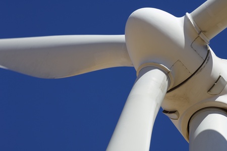detail top of a windmill for electric power production