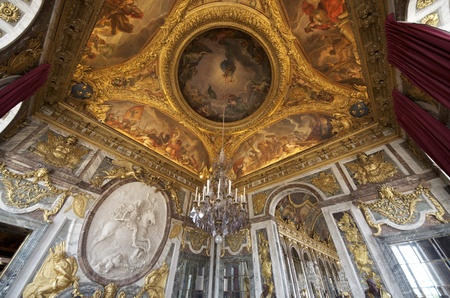 the war room in the palace of Versailles, Franceのeditorial素材