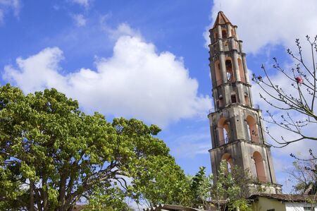 Iznaga Manaca tower in the valley of the mills, Cubaの写真素材